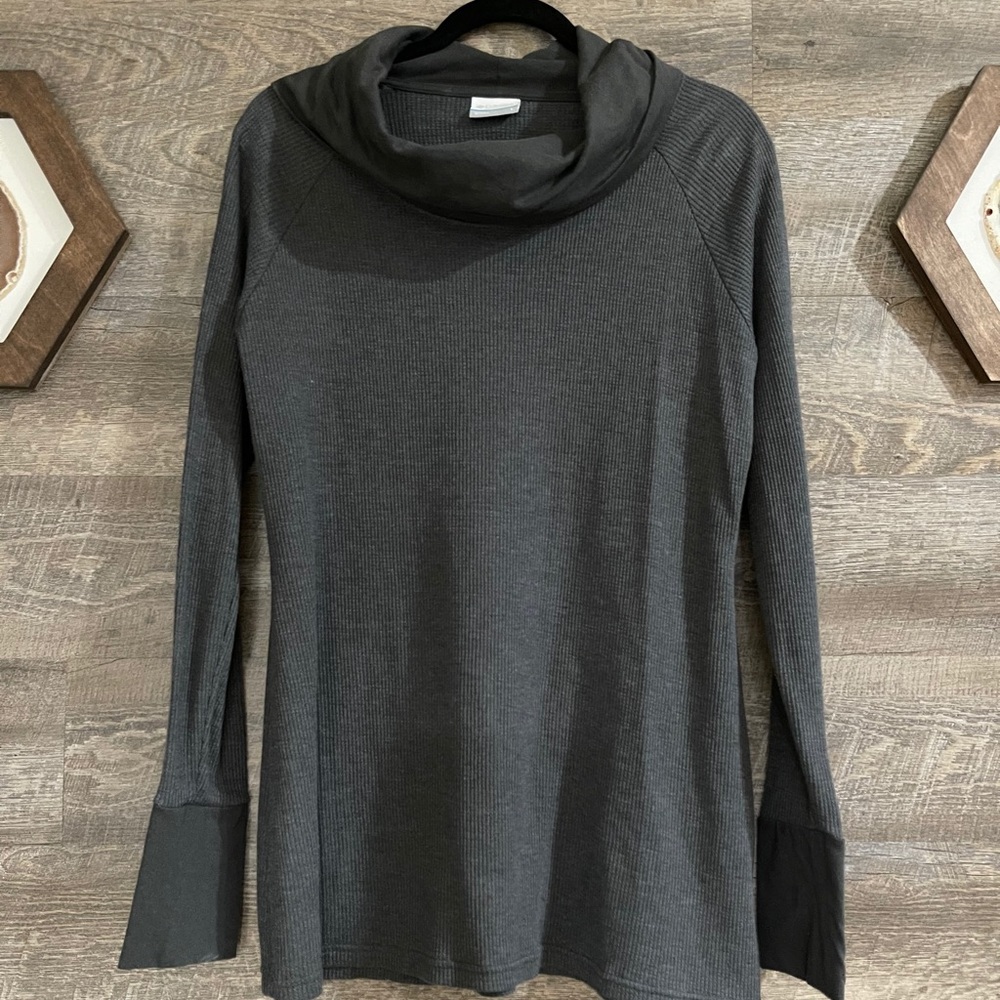 Columbia Cowl Waffle Sweater/Thermal